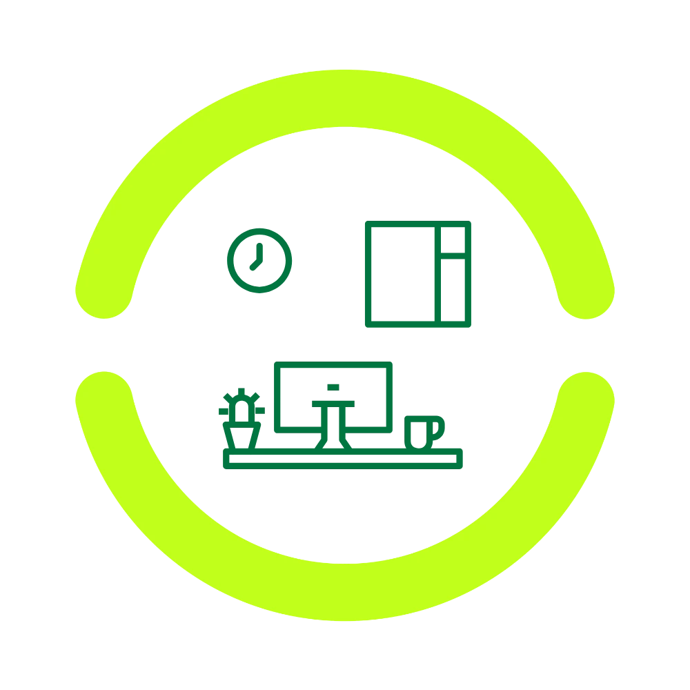 Lack of infrastructure icon